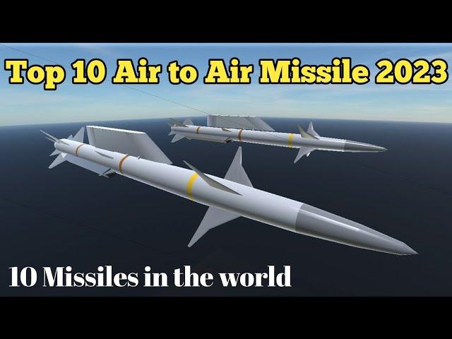 Best 10 Air To Air Missile | Anti aircraft Missiles #missiles #AirToAirMissiles #military #2023