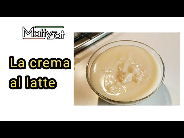 Crema al latte