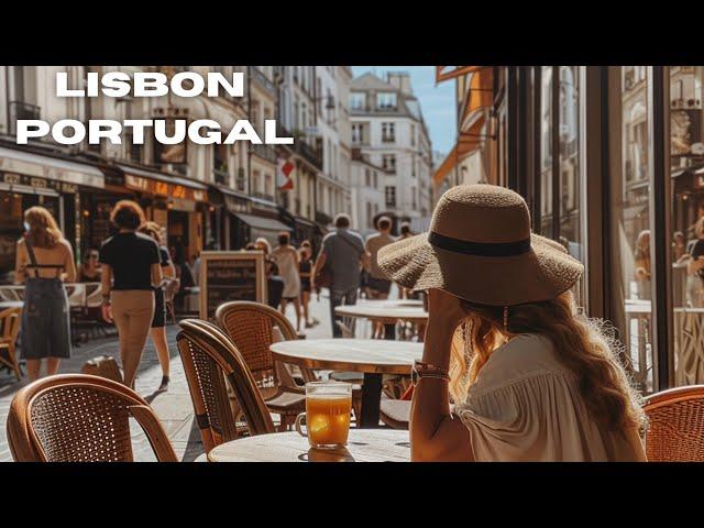 Lisbon Portugal walking tour in 4K HDR