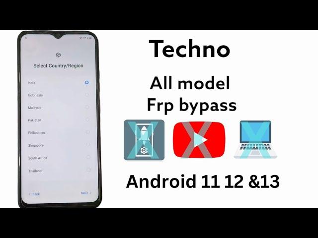 Techno FRP bypass || without pc new method