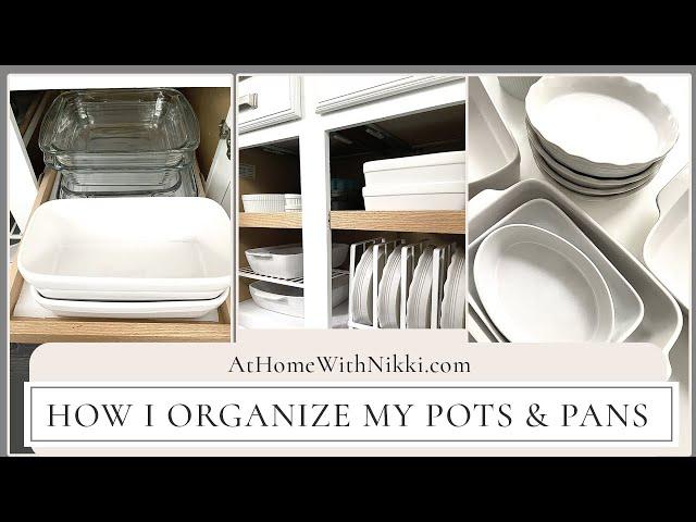 How I Organize My Pots and Pans