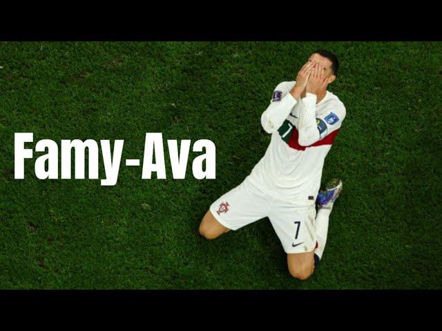 Cristiano Ronaldo sad moments | Famy - Ava(slowed)