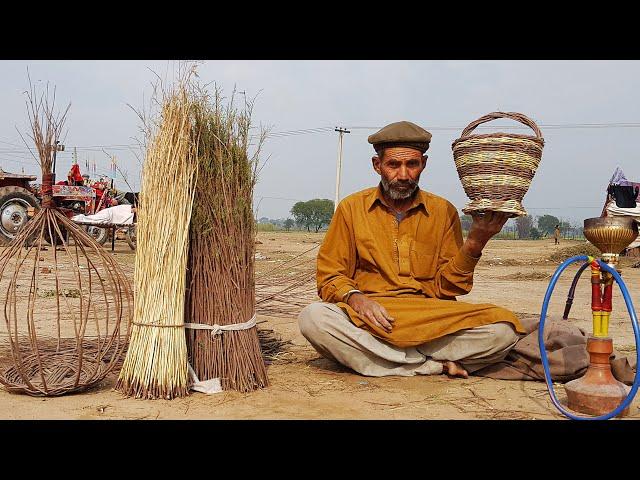 Basket Weaving Art, Ancient Historic Skill of Making Handicraft is Still Alive