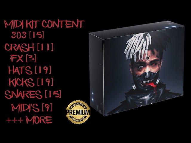 Download Trap Drum Kit 2021 | XXXTENTACION, Lil Pump Sample pack Download + Midi Kit