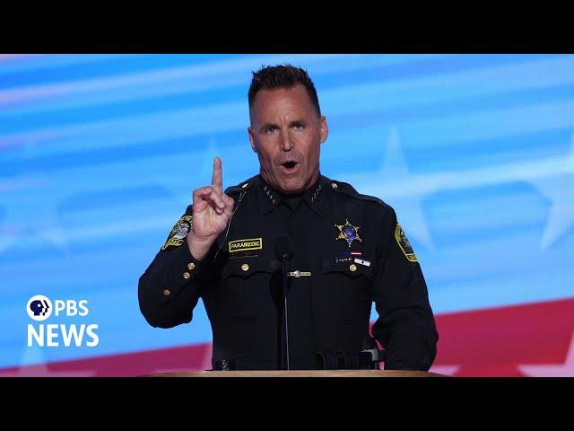 WATCH: Sheriff Chris Swanson speaks at 2024 Democratic National Convention | 2024 DNC Night 4