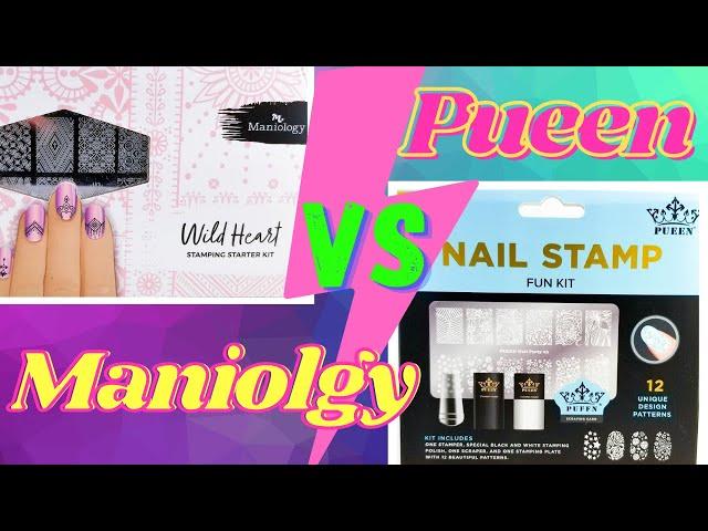 Maniology vs Pueen Nail Stamping Kits (Which one is better?)