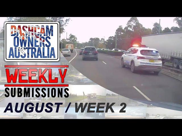 Dash Cam Owners Australia Weekly Submissions August Week 2