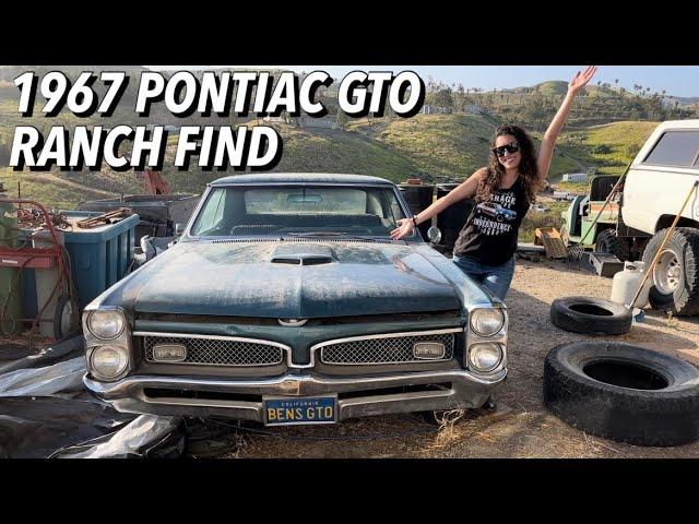 Found this 1967 Pontiac GTO – Parked since the 80s!