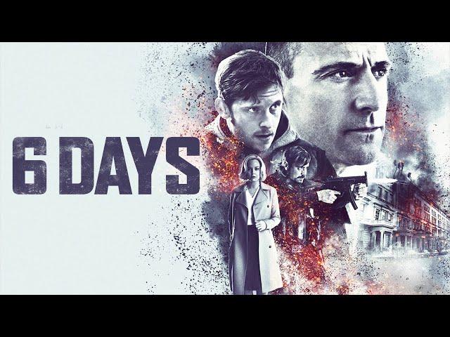 6 Days (2017) Movie || Jamie Bell, Abbie Cornish, Mark Strong, Martin Shaw || Review and Facts