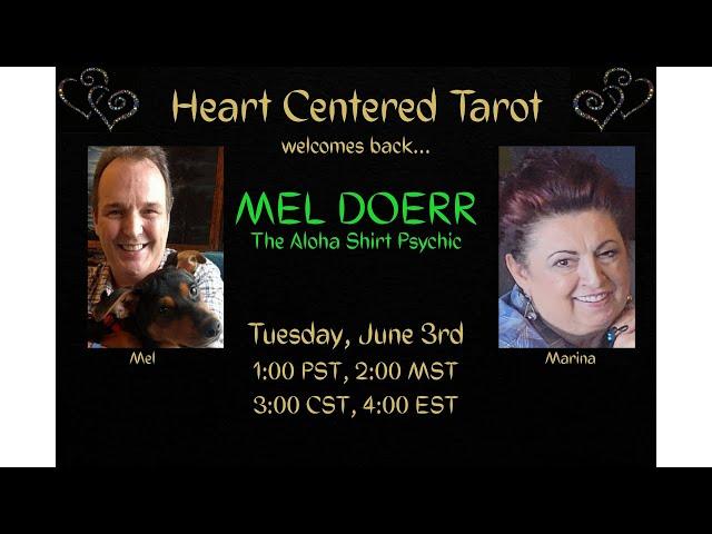 Welcome back MEL DOERR - THE ALOHA SHIRT PSYCHIC
