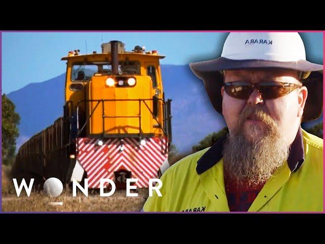 These Giant Trains Prepare For A 6000km Journey | Railroad Australia