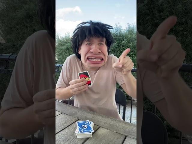 PLAYING UNO MUFFIN MAN EDITION #shorts
