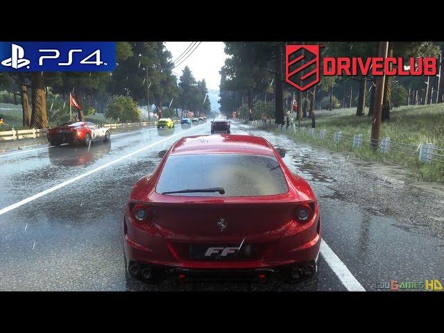 Driveclub - PS4 Race Japan Lake Shoji 1 / Ferrari FF / Dynamic Weather