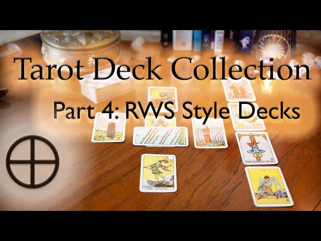 Deck Collection Autumn 2021 - Part 4: My Waite-Smith Tarot Decks #goldendawn #cartomancy #divination