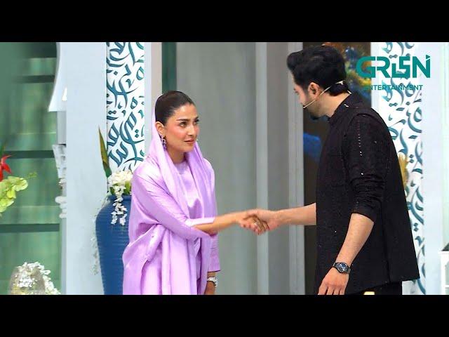 Finally Mere Dil Ki Malka  Ayeza Khan | Danish Taimoor | Rabia Anum | Mehfil e Ramzan - Green TV