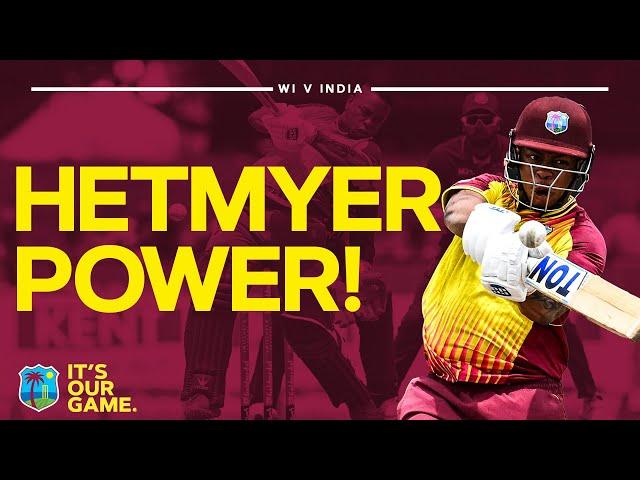 Shimron Hetmyer's FASTEST T20I Half-Century | West Indies v India | 5th T20I