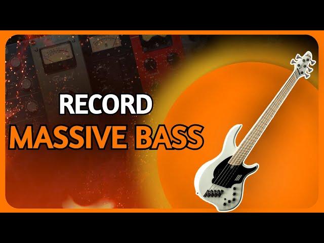 How to Record (and Mix) MASSIVE Modern Metal Bass