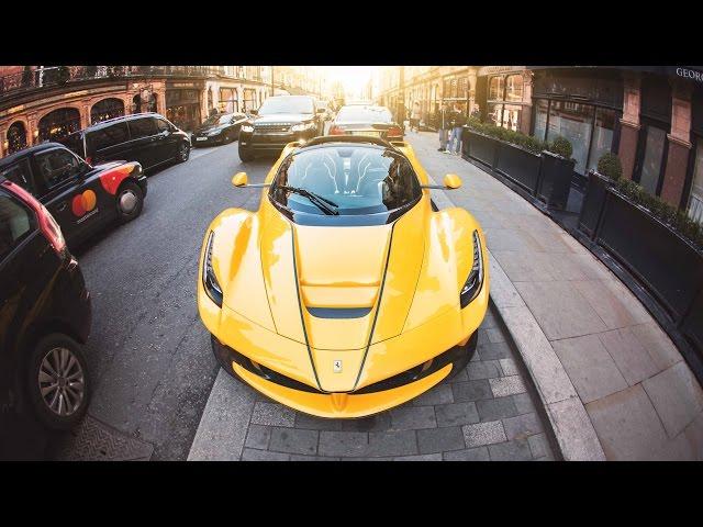 FIRST LaFerrari Aperta In London! TGE TV VLOG