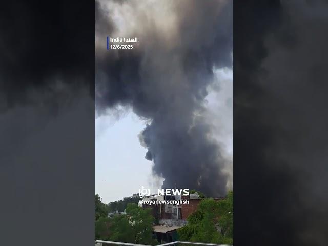 Aircraft bound for London crashes in India, casualties reported