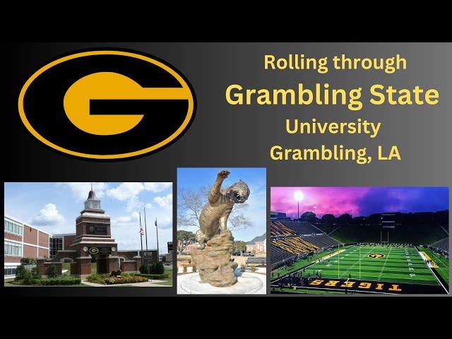 Rolling through Grambling State University in Grambling, LA (4k)