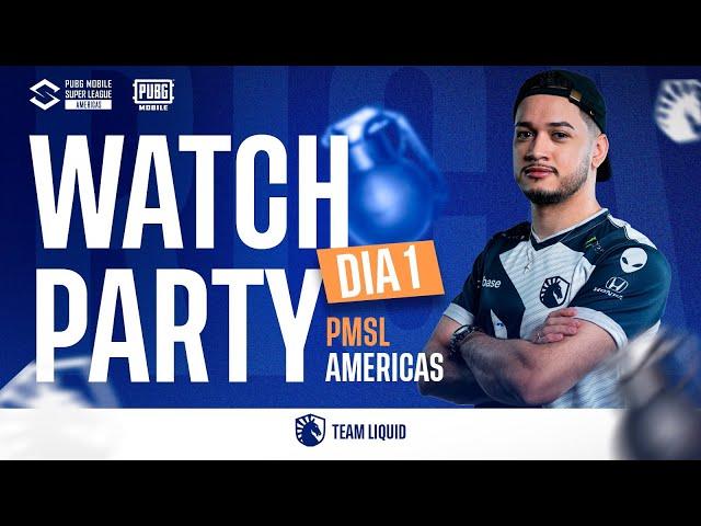 [ watchparty ] PMSL AMERICAS D1 FALL - PUBG MOBILE