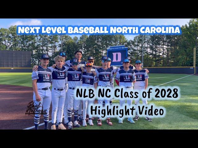 Next Level Baseball NC Highlight Reel - Summer 2024 - Class of 2028 #baseball all