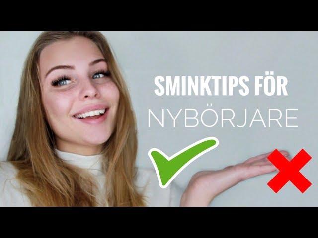 10 Grymma sminktips för NYBÖRJARE