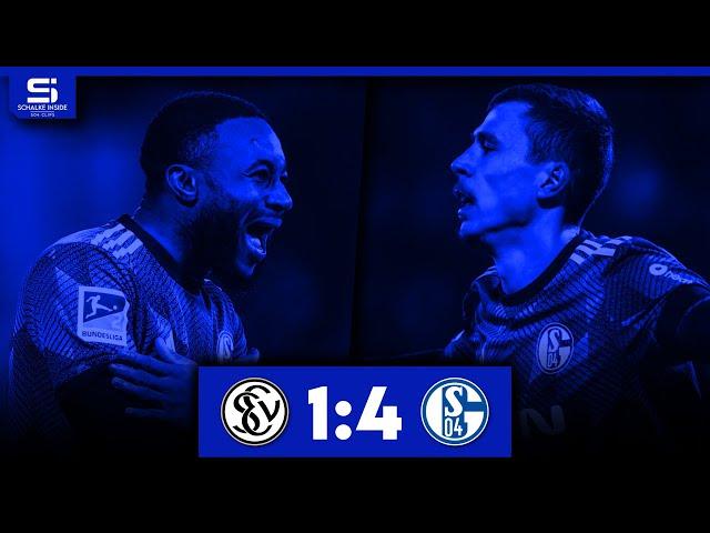 SV Elversberg - FC Schalke 04 1:4 | Tore & Highlights | Stadion Reaktion