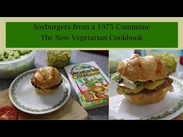 Soyburger Recipe from a 1975 Hippie Cookbook! (The New Farm Vegetarian Cookbook)