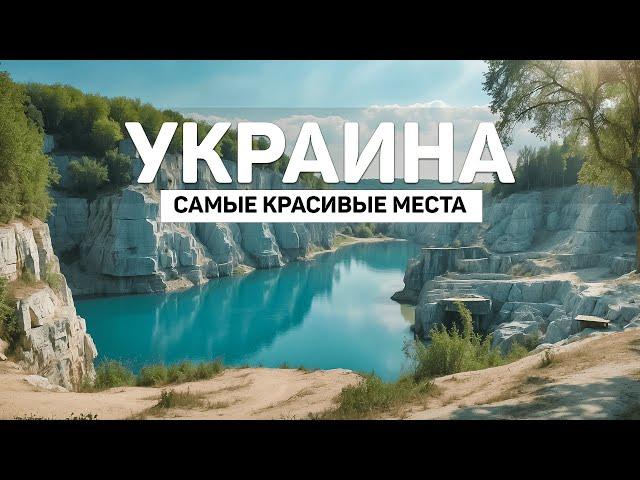 Самые Красивые Места Украины | Озера, Карьеры и Пещеры