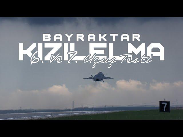 Bayraktar #KIZILELMA 6. ve 7. Uçuş Testi || Seri İniş-Kalkış ve Yüksek Hızlı Uçuş