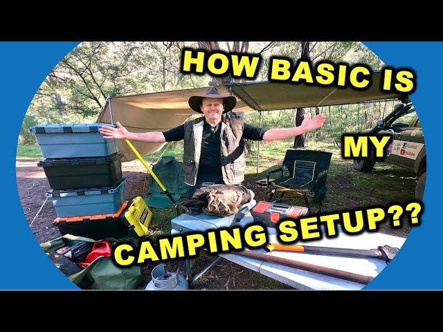 My Basic Camping Setup - [ Tips For Beginners ]