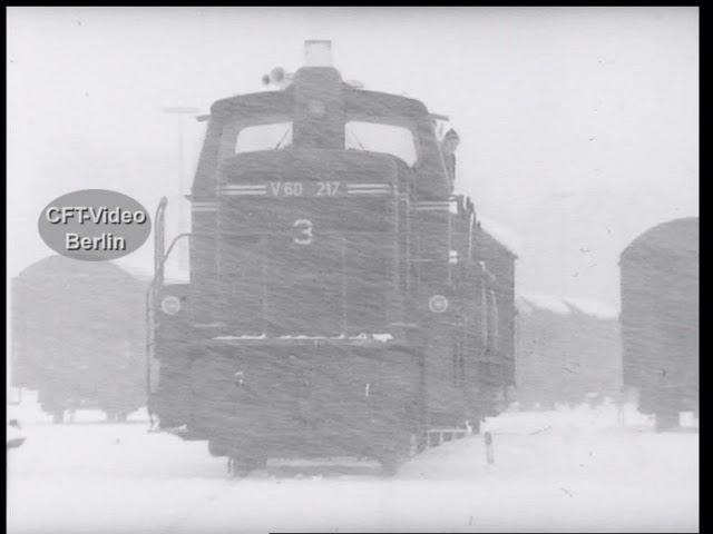 Winter bei der Bahn DB Film aus den sechziger Jahren