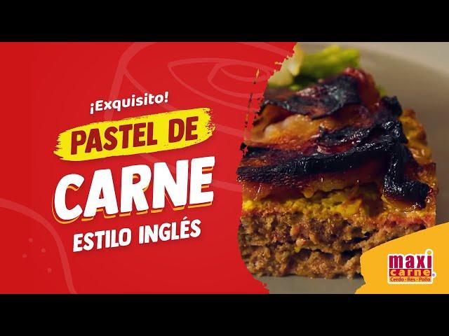 Cómo hacer pastel de carne estilo inglés con tocino | Hazlo con MAXICARNE