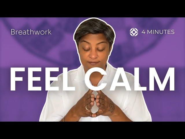 Breathwork to Relieve Stress and Overwhelm in 4 Minutes