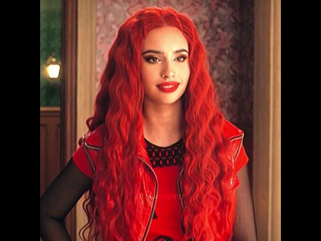 the pain in her eyes  #descendantstheriseofred #red #kaledits #desvampire