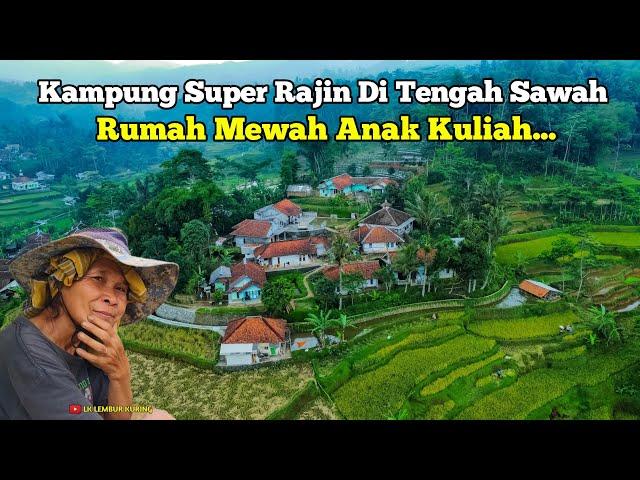 Luar Biasa..!! Ibu Tangguh Hidup Di Desa Terpencil Tengah Sawah, Pedesaan Jawa Barat