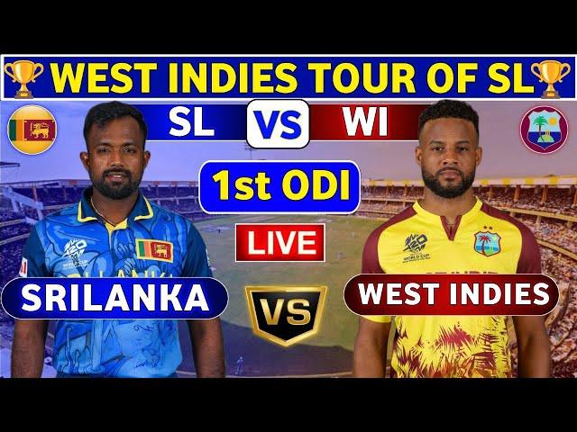 Sri Lanka vs West Indies, 1st ODI | SL vs WI 1st ODI Match Live Score & Commentary Sri Lanka ODI