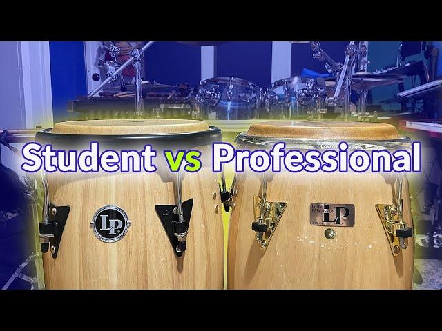 Before You Buy Conga Drums Watch This - Student vs Professional