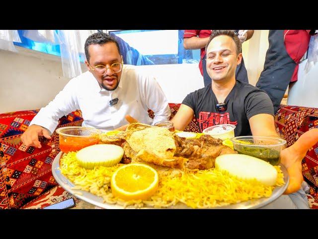 Going FULL ON for Street Food in Saudi Arabia! Fried camel, MASSIVE meat plates, and MORE! Let's eat