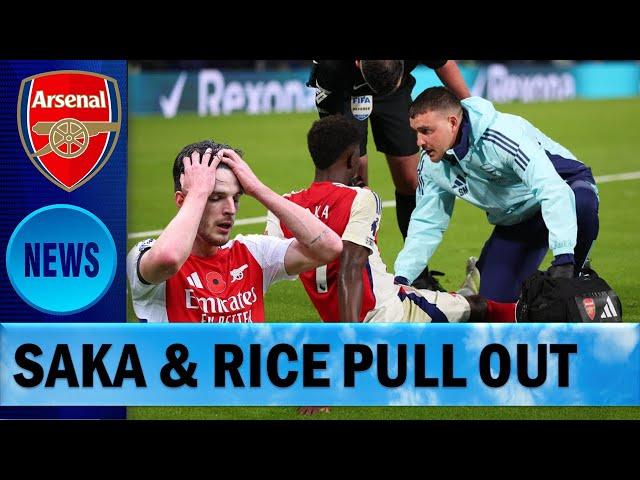 Bukayo Saka And Declan Rice Injury Update | Nuno Tavares First National Team Call Up !!!