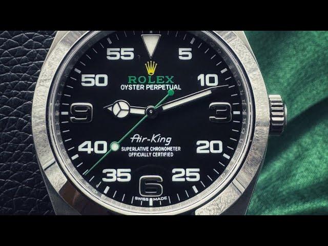 Unboxing Rolex Air-King 40MM Black Dial Oyster Bracelet (116900)