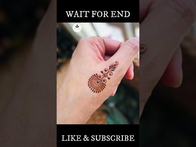 Easy Arabic Mehndi Designs That Will CHANGE Your Life #shorts