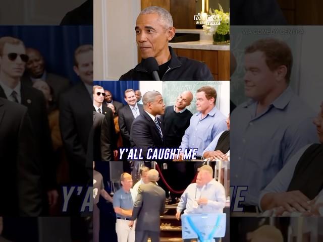 Obama did the Key & Peele handshake sketch IRL  #shorts