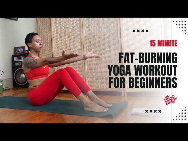 15-Minute Fat-Burning Yoga Workout for Beginners