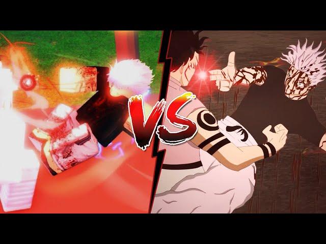 Every Jujutsu Beatdown Character vs Anime Comparison