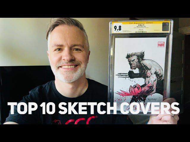 Ranking my TOP 10 artist commissioned sketch covers