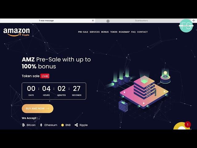 amazon token presale scam is back |  Amazon Token Scam explained