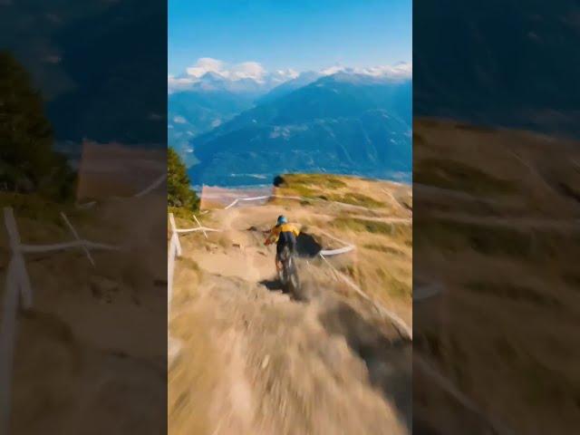 Crazy MTB Crash Shot with Drone 