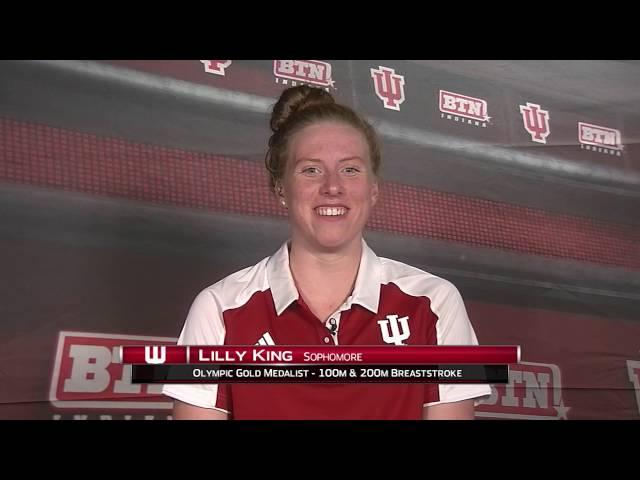 Indiana's Lilly King Talks Michael Phelps